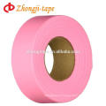 pink pvc flagging warning tape